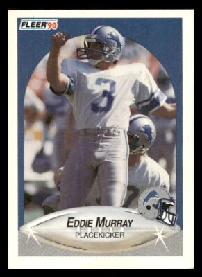 1990 Fleer #282 Eddie Murray Detroit Lions - Image 1 of 2