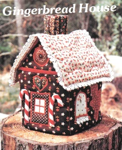 1978 Gingerbread House by Yours Truly A Patchwork Pattern 9" Sally Paul #3902 - Picture 1 of 6