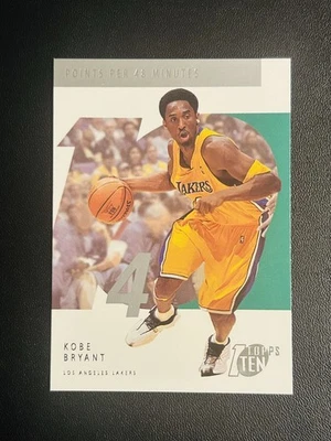 Kobe Bryant 2002 Parallel Topps Top Ten Points Per Game Leaders Card  #14 - Image 1 of 4
