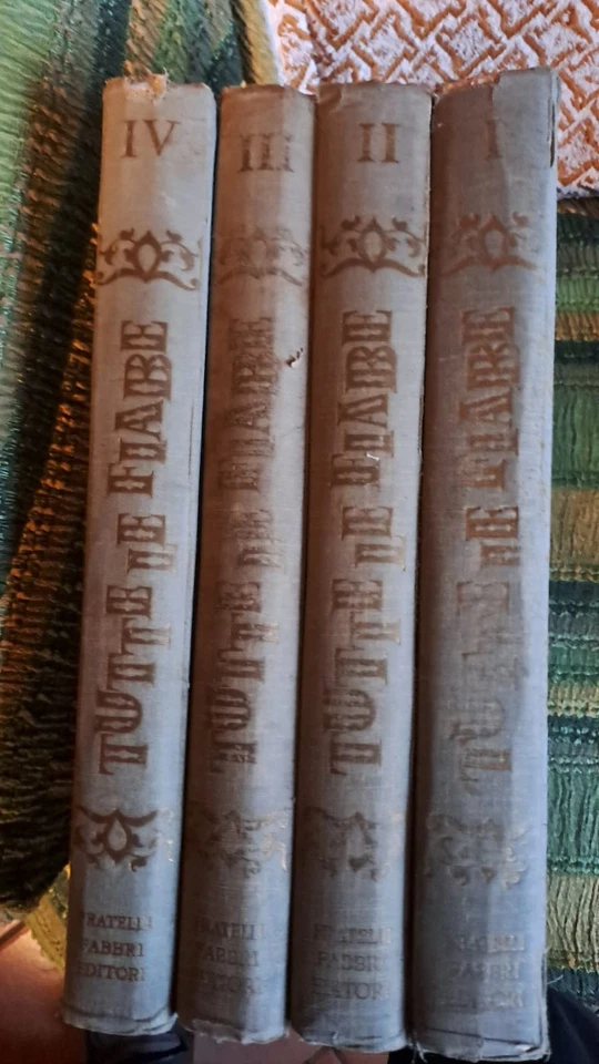 Tutte le fiabe fratelli fabbri editore 4 volumi LCS - Immagine 1 di 2