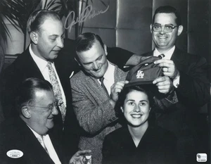 Johnny Podres Signed Autographed 10X13 Photo Dodgers Vintage Group JSA VV99033 - Picture 1 of 2