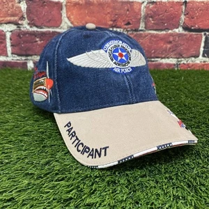 Gorra Wings Over Houston COMMEMORATIVA FUERZA AÉREA Gorra Texas Azul Marino Crema Bordada - Imagen 1 de 12