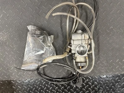 Golpeador neumático Pwk Cr250/250R 1997-1999 38 mm. Keihin OEM con cable y acelerador Foto 1 de 4