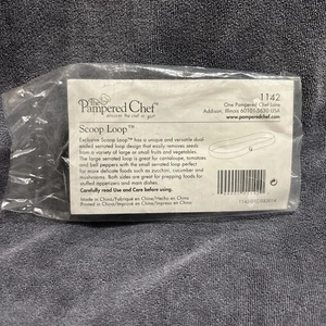 Pampered Chef SCOOP LOOP #1142 Kitchen Tool Scoops Seeds Fruits & Veggies New - Picture 1 of 4