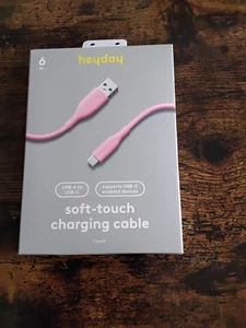 Heyday 6 Fuß USB-A auf USB-C Kabel - Pink - Bild 1 von 4