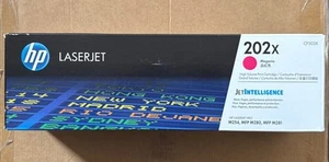 HP CF503X 202X Magenta High Yield Toner Cartridge , Color LaserJet Pro M254, M28 - Photo 1/3