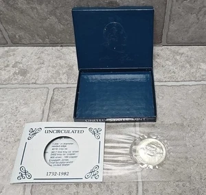 1982-D George Washington Commemorative Half Dollar BU Unc 50C 90% SIlver US Coin - Picture 1 of 5
