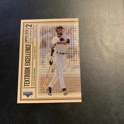 B32d Barry Bonds T25 San Francisco giants 1999 upper deck textbook excellence￼ - Image 1 of 2