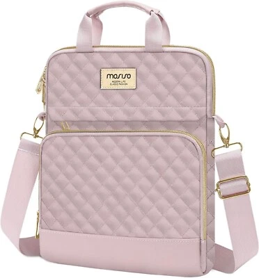 12.9 inch Tablet Sleeve, Square Quilted Carrying Case for iPad Pro 13 M4 M3 M2 - Image 1 of 4