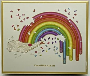 Rompecabezas Jonathan Adler mano arco iris 750 piezas en forma de lámina - Imagen 1 de 8