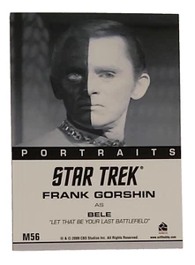 Star Trek: TOS 40th Anniv. Ser. 2 Portraits #M56 / Frank Gorshin / Mint - Picture 1 of 2
