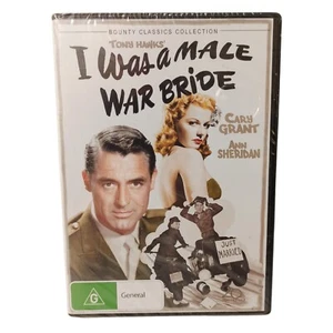 I Was A Male War Bride DVD Comedy Romance War Military American R4 Brand New - Picture 1 of 12