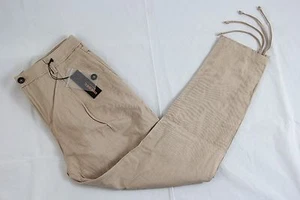 BNWT Diesel Black Gold Beige Proxys Trousers Capris Size 33/26 100% Authentic - Picture 1 of 4