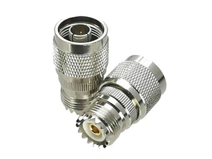 1 szt. Adapter wtyczka wtyczka N do UHF SO239 gniazdo jack RF złącze koncentryczne - Zdjęcie 1 z 3