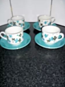 Midwinter Retro Lakeland 4x Cups and saucers - Picture 1 of 4