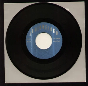 7" GIANNI D'ERRICO LA VESTAGLIA / PRECIPITANDO VERSO DIO ACETATO AUDIORECORD - Picture 1 of 1