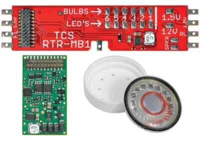 TCS ~ New ~ DCC WDK-LIF-1 WOWKit ~ WOWSound Decoder ~ Life-Like ALCO FA1 ~ 1741 - Image 1 of 4