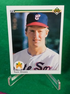 1990 Upper Deck Tom Drees Rookie #3 Chicago White Sox RC 