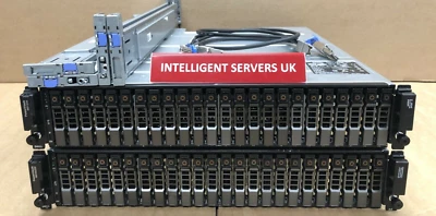 Dell PowerVault MD3620F 28.8TB 10K 2x 8GB FC Controller SAN Configuration - Image 1 of 3