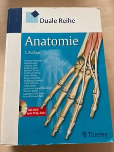Duale Reihe Anatomie, Thieme, 2. Auflage, unmarkiert - Bild 1 von 3