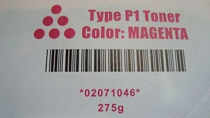 NEW Magenta Type P1 Toner cartridge for Ricoh, Savin, Gestentner, Lanier - Picture 1 of 3
