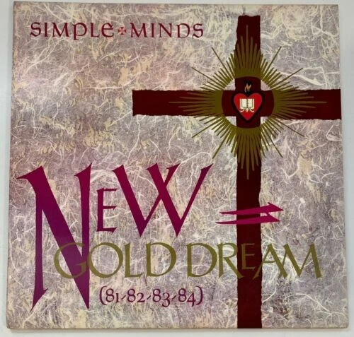 New Gold Dream by Simple Minds (A&M): Limited Edition Gold/Purple Marble LP 1982 - Image 1 of 1