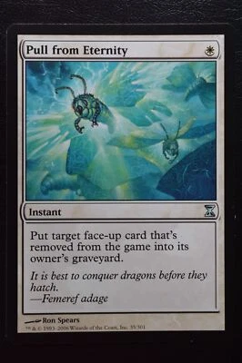 Magic The Gathering MTG PULL FROM ETERNITY Time Spiral LP Lightly Played - Image 1 of 2