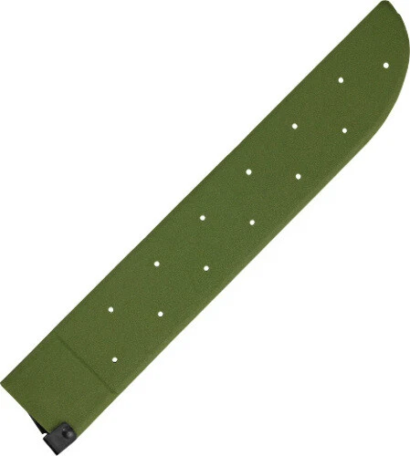 Ontario Machete Sheath P0140 OD GREEN Fits 18" blade. OD Green plastic construct - Image 1 of 1