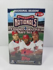 Washington Nationals Inaugural Season Commemorative Gift Set 2005 New Sealed