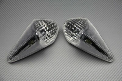 Clignotants Avant Blancs Clairs HONDA VFR800 FI VFR 800 FI RC46/W 1998-2001 - Imagen 1 de 4