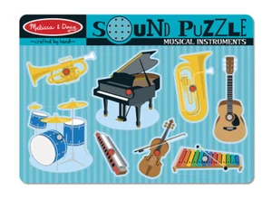 Rompecabezas de 8 piezas de instrumentos musicales Melissa and Doug - Imagen 1 de 1