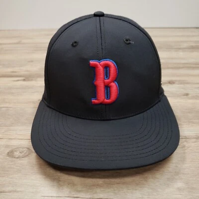 Gorra Gorra Logo B M The Game Negra Perforada Roja Logo Bordada Foto 1 de 4