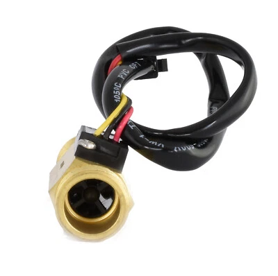 ESCO durchflussmesser durchflussmeter AG 1/2" 3/4" 6 - 12V Messing 1-40 l/min 2-50 l