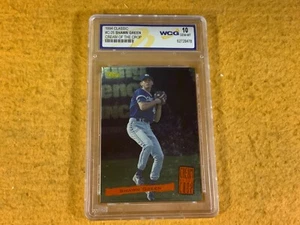 O8-24 BASEBALL CARD - SHAWN GREEN - TORONTO BLUE JAYS - 1994 CLASSIC - GRADE 10 - Picture 1 of 5
