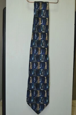 Corbata de cuello vintage para hombre Honors 57" Foto 1 de 3