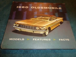 Álbum de showroom de distribuidor Oldsmobile 1960/origi. LIBRO DE VENTAS DE VENTAS HECHOS 88 98+ - Imagen 1 de 12