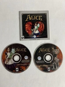 American Mcgee's ALICE Game PC Windows CD-ROM 2000 2 Disc Set - Picture 1 of 4