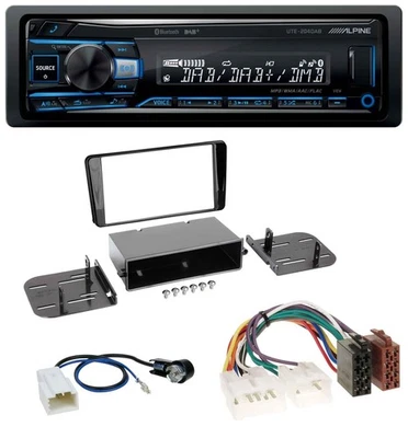 Alpine USB Bluetooth DAB MP3 Autoradio für Subaru BRZ (2017-2020) - Bild 1 von 4