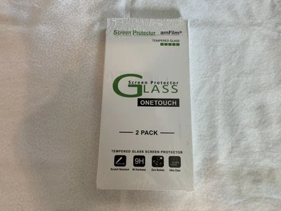 NEW iPhone 13,13 Pro Screen Protector OneTouch 2 Pack Tempered Glass Screen   - Image 1 of 3