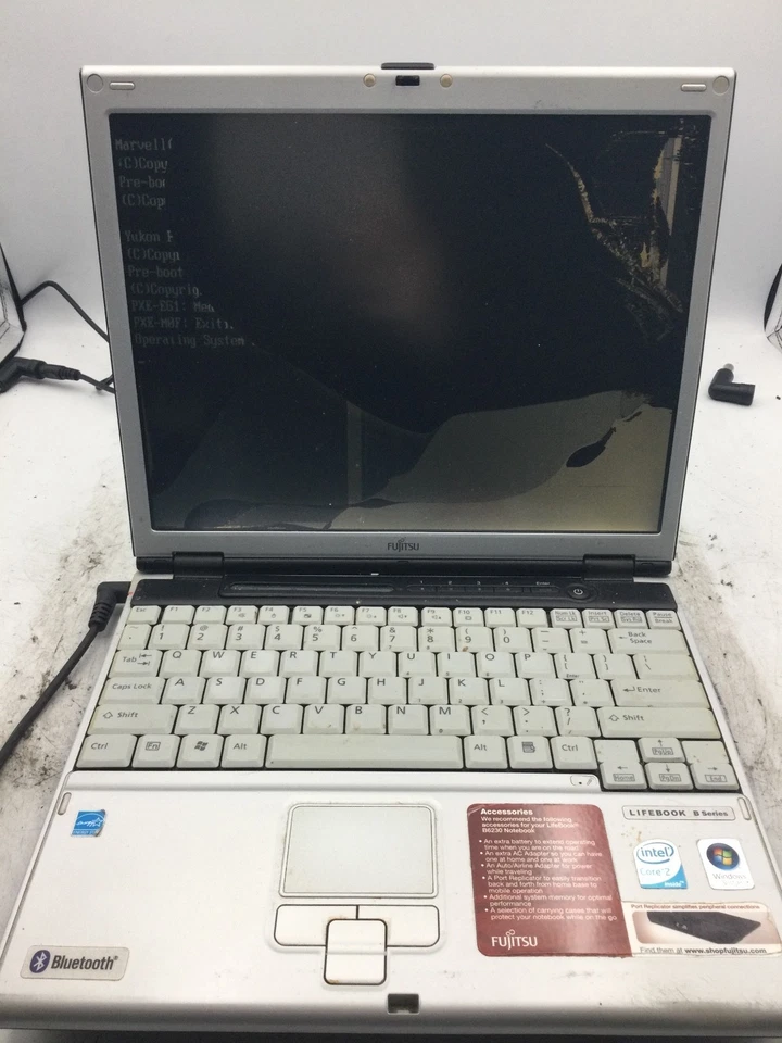 FUJITSU LIFEBOOK B SERIES B6230 -FOR PARTS- INTEL CORE 2 DUO - 4GB RAM -READ-BB - Image 1 of 4