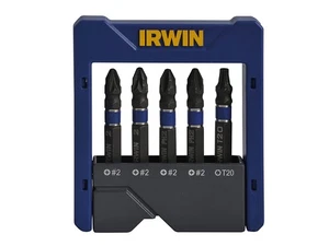 IRWIN® Phillips/Pozi/TORX Impact Screwdriver Pocket Bit Set, 5 Piece IRW1923433 - Picture 1 of 4