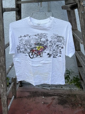 Camisa de Rata de Surf G&S Gordon & Smith Blanca Stedman L 21x26 De Colección Años 80 Foto 1 de 4