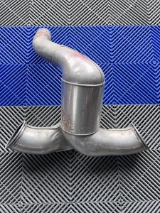 TVR CHIMAERA V8 DE-CAT EXHAUST Y PIECE ELEPHANTS TRUNK Zircotec Coated - Picture 1 of 3
