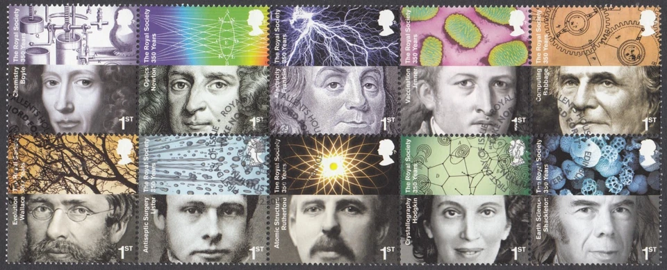 2010 Royal Society set in block SG 3026 - 3035 fine used - Image 1 of 1