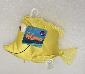 Vintage DISNEY BUBBLES Finding Nemo Bean Bag Plush 6โ shiny Mesh Fins NWT - Picture 1 of 10