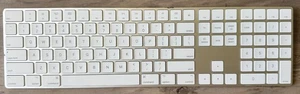 Apple Magic Keyboard Number Pad - White - (A1843 - MQ052LL/A) - Lightening Port - Picture 1 of 4