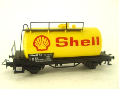SHELL  Kesselwagen der DB     - Märklin  HO Wagen  - #118   #E - gebr. - Bild 1 von 3