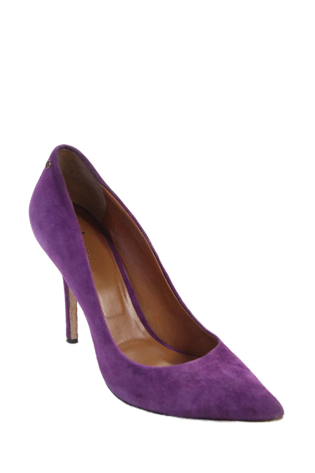 Rachel Roy Mujer Gamuza Texturizada Punta Tacones Sin Cordones Berry Talla 8.5 Foto 1 de 4