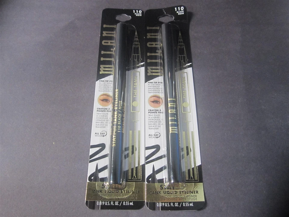 Milani The Tank Waterproof Liquid Eyeliner 110 Black