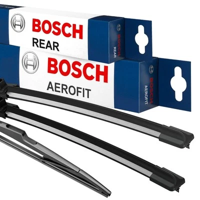 BOSCH Aerofit Juego de limpiaparabrisas delantero + trasero para OPEL ZAFIRA B (A05) - Imagen 1 de 4